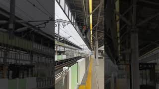 はくたか553号　軽井沢駅入線