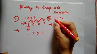 Binary to gray code conversion | very very easy
