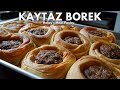 Addictive Turkish Meat Pastry, Hatay's Kaytaz Boregi