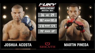 Fury AS 53 Joshua Acosta vs Martin Pineda