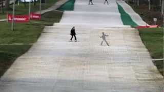 Dry-Skiing at Gloucester Ski \u0026 Snowboard Centre 16th Feb 2013