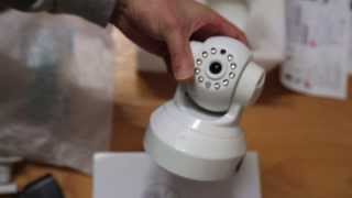 슈어아이 PNP IP카메라 - sure eye 100p ip camera - home cctv unboxing - 언박싱 동영상