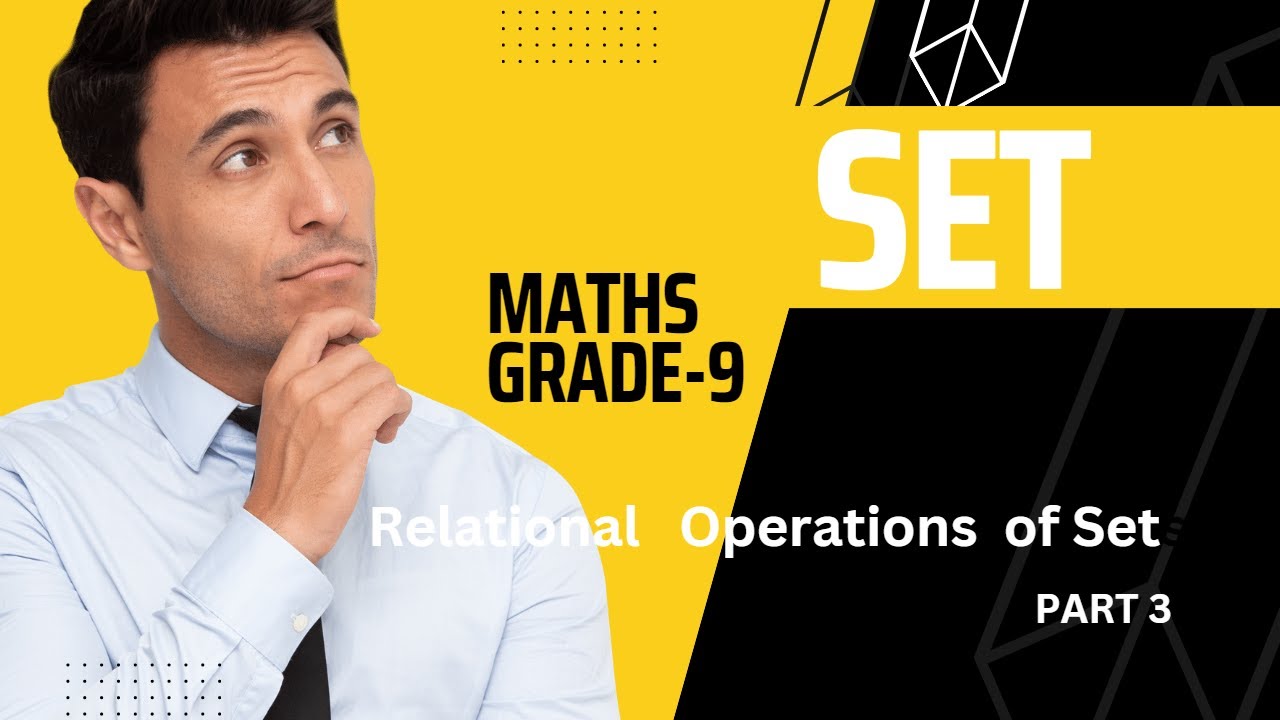 Relational Operations On Sets: Union, Intersection, Complement, And ...