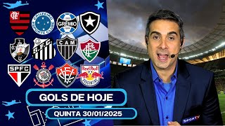 ⚽️ TODOS OS GOLS DESTA QUINTA 30/01 GOLS DOS ESTADUAIS, GOLS DE HOJE, GOLS DO DIA, GOLS DA RODADA