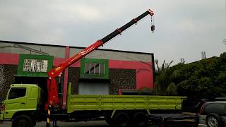 Sany Palfinger SPS20000 on Hino FL235JW