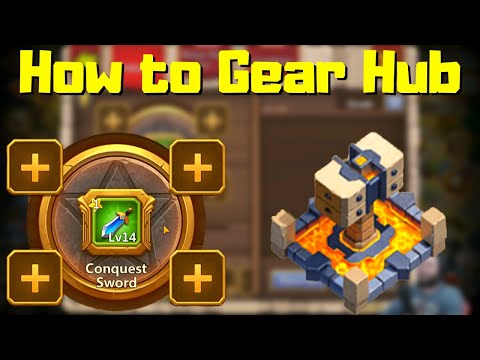 Cómo usar el Gear Hub en Castle Clash