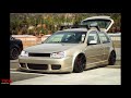 building of a vw golf mk4 gti bagged on rotiform kps rims in 5 minutes project car transformation