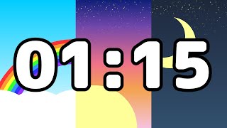 1 Minute 15 Seconds Timer ‐ Countdown in a Day