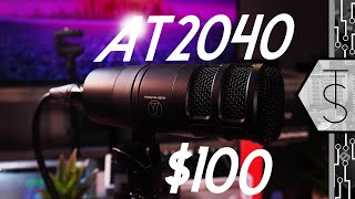 Audio-Technica AT2040 [After The Hype] Review | The Best $100 Podcasting Mic?