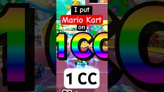 Mario Kart but it's on 1cc #gaming #mariokart #nintendo #mario