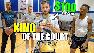 1v1 KING OF THE COURT FOR $300! Clamp God, A-Milly, Ty Glover \u0026 Connor Barth | Who is the BEST!?