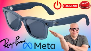 Ray-Ban Meta How to Power Off, Force Restart, Reset