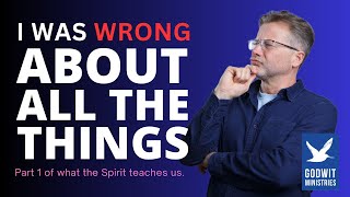 Jesus said the Spirit will prove us to be wrong about sin in John 16: 8.