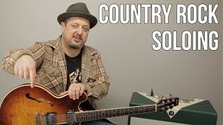 Country Blues Guitar Lesson - Blues Licks Using Major Pentatonic