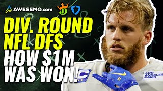 Lineup Review Divisional Round Daily Fantasy NFL | NFL DFS Strategy