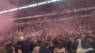 Bolton Wanderers Promotion Party Pitch Invasion vs Peterborough - League One Runners Up