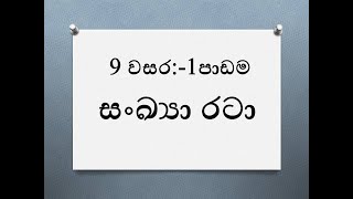 සංඛ්‍යා රටා -9 වසර ආරම්භ සම්මන්ත්‍රණය (2025) 🏆✅