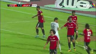 بمتابعة رائعة حسين السيد يسجل هدف بيراميدز الثاني في شباك طلائع الجيش | الدوري المصري 2022/2021