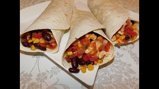 Мексиканское БУРРИТО/Вкуснейший перекус!