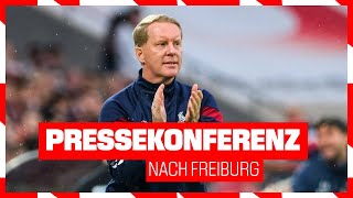 Pressekonferenz nach Freiburg | 1. FC Köln - SC Freiburg