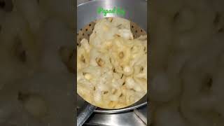 Big size Sabudanar gol chaka papad fry / Bengali style papad fry #sabudana#shorts