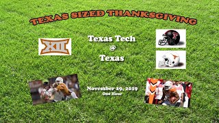 2019 Texas Tech @ Texas One Hour