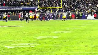 12/21/2024  Steelers @ Ravens  Lamar Jackson TD pass to Mark Andrews