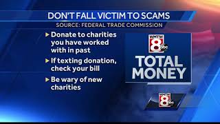 Don't fall victim to Harvey scams