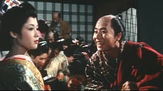 市川雷蔵　『好色一代男』(1961)：世之助と夕霧太夫の逃避行　DJ