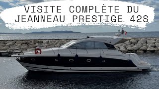 Jeanneau Motor Boat Prestige 42S | Visite du bateau moteur Prestige 42S | Med'in Boats