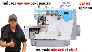 Giới Thiệu Và Báo Giá Máy Vắt Sổ Jack C3 Cắt Chỉ Nâng Chân Vịt Tự Động