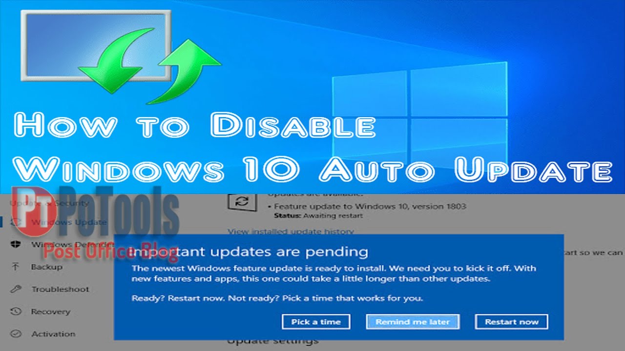 How To Disable Windows 10 Updates Permanently? - YouTube