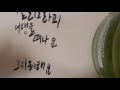 봄캘리 캘리그라피 붓펜후기