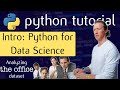 Python for Data Science / Analysis  ft. 'The Office' Dataset - P.0