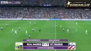 Goals Highlight Real Madrid vs. Atletico Madrid 1-1 Super Copa match