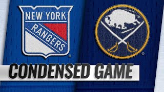 02/15/19 Condensed Game: Rangers @ Sabres