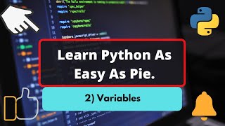Learn Python In a Month -3)Variables (learn python during lockdown)