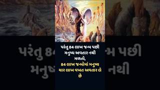 તમે સાંભળીયું હશે કે 84 લાખ જન્મ પછી મનુષ્ય અવતાર મળે છેb#તમે #સાંભળીયું #હશે #કે84 #લાખ #shortvideo