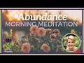 Meditation for Abundance to Manifest Your Desires / Morning Meditation / Mindful Movement