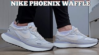 Review Lançamento Tênis Nike Phoenix Waffle Feminino | Demonstração No pé | On  Feet | Tênis Casual