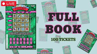 $30,000 TOP PRIZE! Live-streaming 100 Loteria scratch off lottery tickets ($300 gamble)