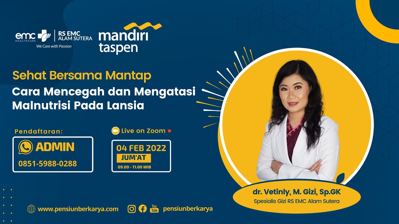 Seminar Kesehatan Online - Cara Mencegah Dan Mengatasi Malnutrisi Pada ...