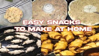 Easy Snacks To Make At Home || Easy Snacks You Can Make At Home