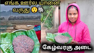 Tamil Recipe கேழ்வரகு அடை 😋 \u0026 இங்க இருக்குரவங்களோட Reaction பாருங்க.