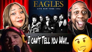 LOVE THIS SONG!!!  EAGLES - I CAN'T TELL YOU WHY (REACTION)