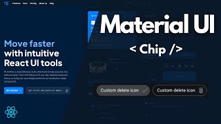 Chip - Learn Material UI Components in React