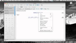 Context menus in Maple 15