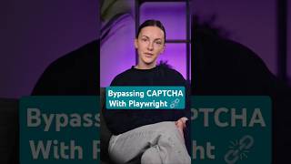 Learn to bypass CAPTCHA using Playwright. #web #webdevelopment #webscraping #playwright