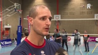 Frank Magnee over nederlaag en seizoen Arbo Rotterdam Volleybal