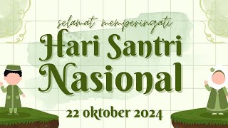 pawai HARI SANTRI NASIONAL, MI Baburroyyan Kiyudan, 22 oktober 2024